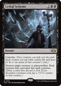 Lethal Scheme — Commander: Tarkir: Dragonstorm