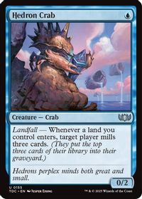 Hedron Crab — Commander: Tarkir: Dragonstorm