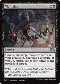 Victimize — Commander: Tarkir: Dragonstorm