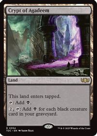 Crypt of Agadeem — Commander: Tarkir: Dragonstorm