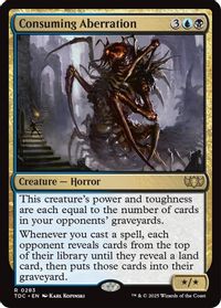 Consuming Aberration — Commander: Tarkir: Dragonstorm