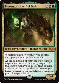 Meren of Clan Nel Toth — Commander: Tarkir: Dragonstorm