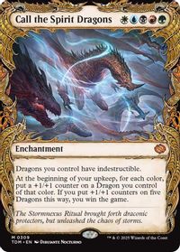 Call the Spirit Dragons (Showcase) — Tarkir: Dragonstorm