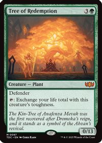Tree of Redemption — Commander: Tarkir: Dragonstorm