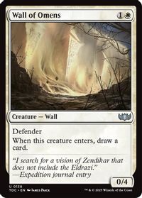 Wall of Omens — Commander: Tarkir: Dragonstorm