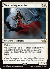 Welcoming Vampire — Commander: Tarkir: Dragonstorm