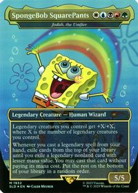 SpongeBob SquarePants - Jodah, the Unifier (Rainbow Foil) — Secret Lair Drop Series