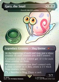 Gary, the Snail - Toxrill, the Corrosive (Rainbow Foil) — Secret Lair Drop Series