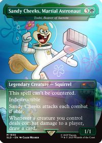 Sandy Cheeks, Martial Astronaut - Toski, Bearer of Secrets (Rainbow Foil) — Secret Lair Drop Series