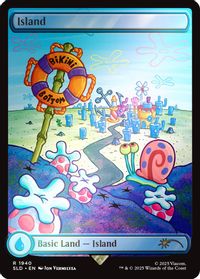 Island (1940) (Rainbow Foil) — Secret Lair Drop Series