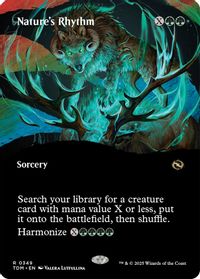 Nature's Rhythm (Borderless) — Tarkir: Dragonstorm