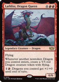 Lathliss, Dragon Queen — Commander: Tarkir: Dragonstorm