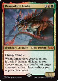 Dragonlord Atarka — Commander: Tarkir: Dragonstorm