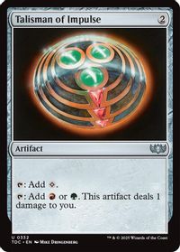 Talisman of Impulse — Commander: Tarkir: Dragonstorm