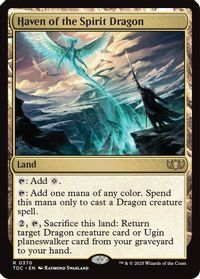 Haven of the Spirit Dragon — Commander: Tarkir: Dragonstorm