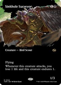 Sinkhole Surveyor (Borderless) — Tarkir: Dragonstorm