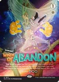 Winds of Abandon (Rainbow Foil) — Secret Lair Drop Series