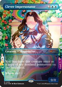Clever Impersonator (Rainbow Foil) — Secret Lair Drop Series