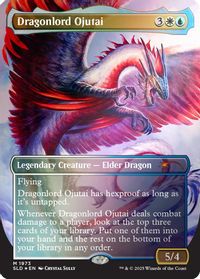 Dragonlord Ojutai (Rainbow Foil) — Secret Lair Drop Series