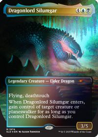 Dragonlord Silumgar (Rainbow Foil) — Secret Lair Drop Series
