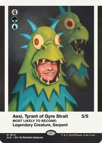 Aesi, Tyrant of Gyre Strait — Secret Lair Drop Series