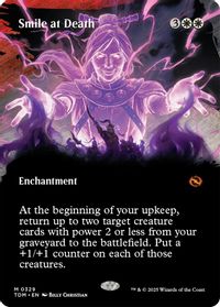 Smile at Death (Borderless) — Tarkir: Dragonstorm