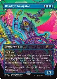 Deadeye Navigator (Rainbow Foil) — Secret Lair Drop Series