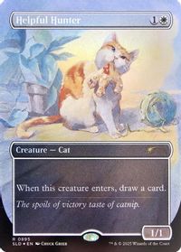 Helpful Hunter (0895) (Rainbow Foil) — Secret Lair Drop Series