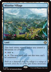 Mistrise Village — Promo Pack: Tarkir: Dragonstorm