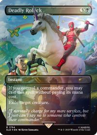 Deadly Rollick (Rainbow Foil) — Secret Lair Drop Series