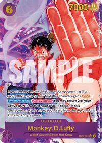 Monkey.D.Luffy (061) (Alternate Art) — Extra Booster: Anime 25th Collection