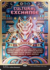 Cultural Exchange (Rainbow Foil) — Secret Lair Drop Series