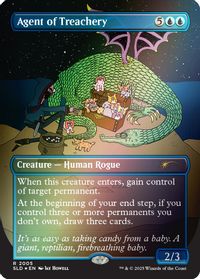Agent of Treachery (Rainbow Foil) — Secret Lair Drop Series