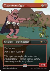 Treasonous Ogre — Secret Lair Drop Series