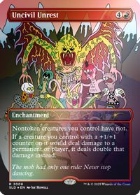 Uncivil Unrest (Rainbow Foil) — Secret Lair Drop Series