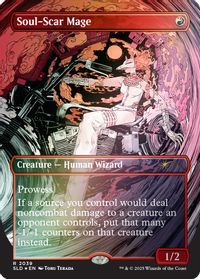 Soul-Scar Mage (2039) (Rainbow Foil) — Secret Lair Drop Series