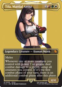Tifa, Martial Artist (Borderless) — Commander: FINAL FANTASY