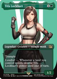 Tifa Lockhart (Borderless) (Surge Foil) — FINAL FANTASY