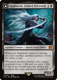 Sephiroth, Fabled SOLDIER — FINAL FANTASY