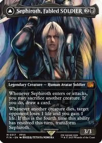 Sephiroth, Fabled SOLDIER (0317) (Borderless) — FINAL FANTASY