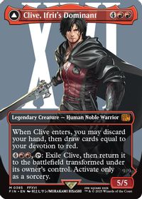 Clive, Ifrit's Dominant (0385) (Borderless) — FINAL FANTASY