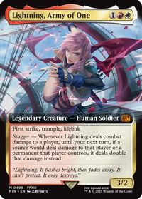 Lightning, Army of One (Extended Art) — FINAL FANTASY