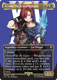 G'raha Tia, Scion Reborn (Borderless) — Commander: FINAL FANTASY