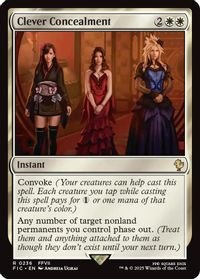 Clever Concealment — Commander: FINAL FANTASY