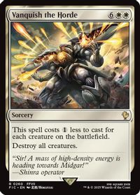 Vanquish the Horde — Commander: FINAL FANTASY