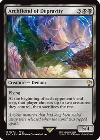 Archfiend of Depravity — Commander: FINAL FANTASY