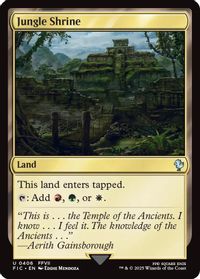 Jungle Shrine — Commander: FINAL FANTASY