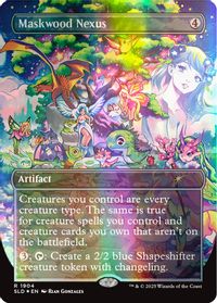 Maskwood Nexus (Double Rainbow Foil) — Secret Lair Drop Series