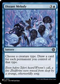 Distant Melody — The List Reprints