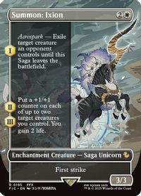 Summon: Ixion (Borderless) — Commander: FINAL FANTASY